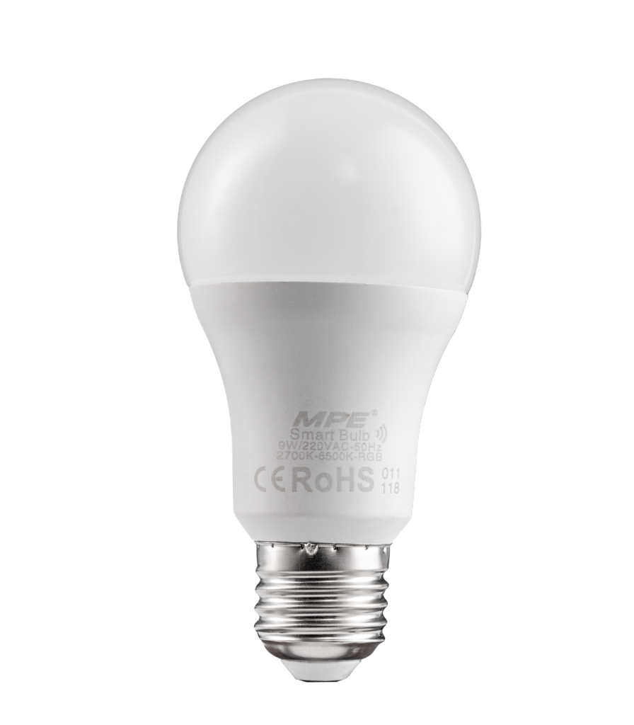 LED Bulb thông minh 9W RGB điều khiển Wifi, đui E27 mã LB-9/SC LB-9/SC MPE