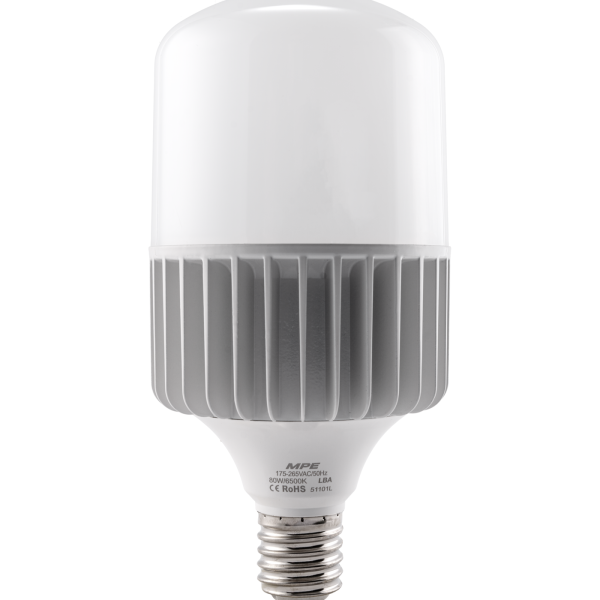 LED Bulb thân nhôm 80W ánh sáng trắng LBA-80T LBA-80T MPE