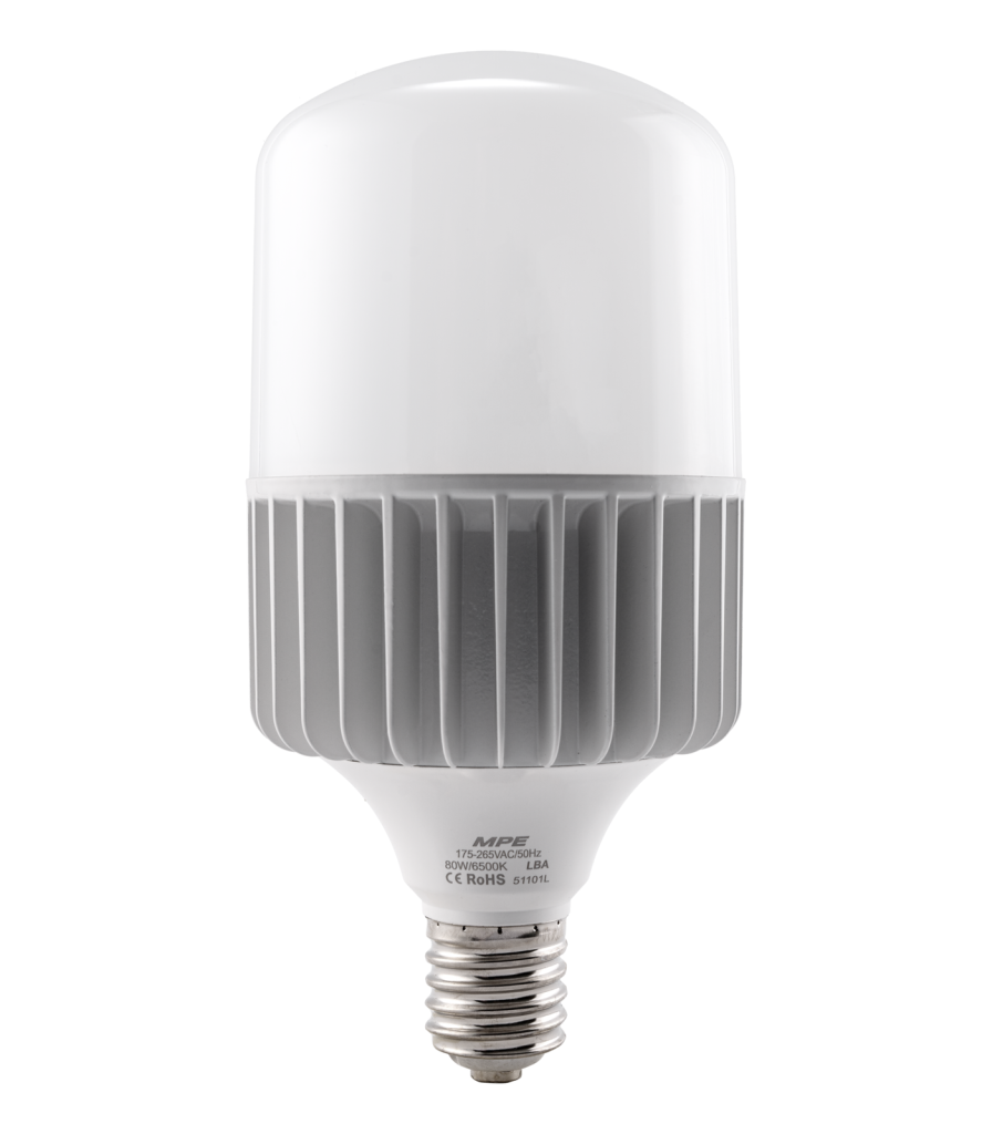 LED Bulb thân nhôm 80W ánh sáng trắng LBA-80T LBA-80T MPE