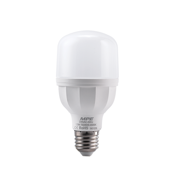 LED Bulb thân nhựa 12W ánh sáng trắng LBD2-12T LBD2-12T MPE