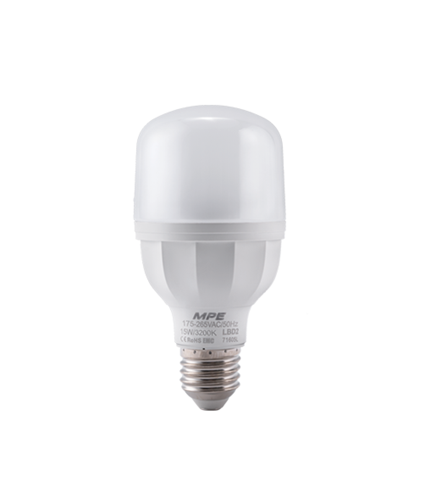 LBD2-15V-0-78 LED Bulb thân nhựa 15W ánh sáng vàng LBD2-15V LBD2-15V MPE