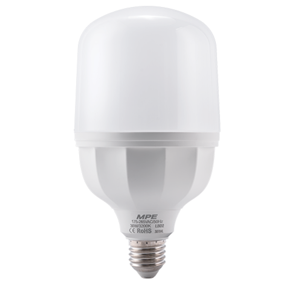 LED Bulb thân nhựa 30W ánh sáng vàng LBD2-30V LBD2-30V MPE