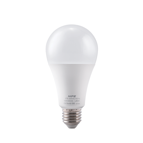 LED Bulb chống ẩm 12W ánh sáng trắng LBD3-12T LBD3-12T MPE