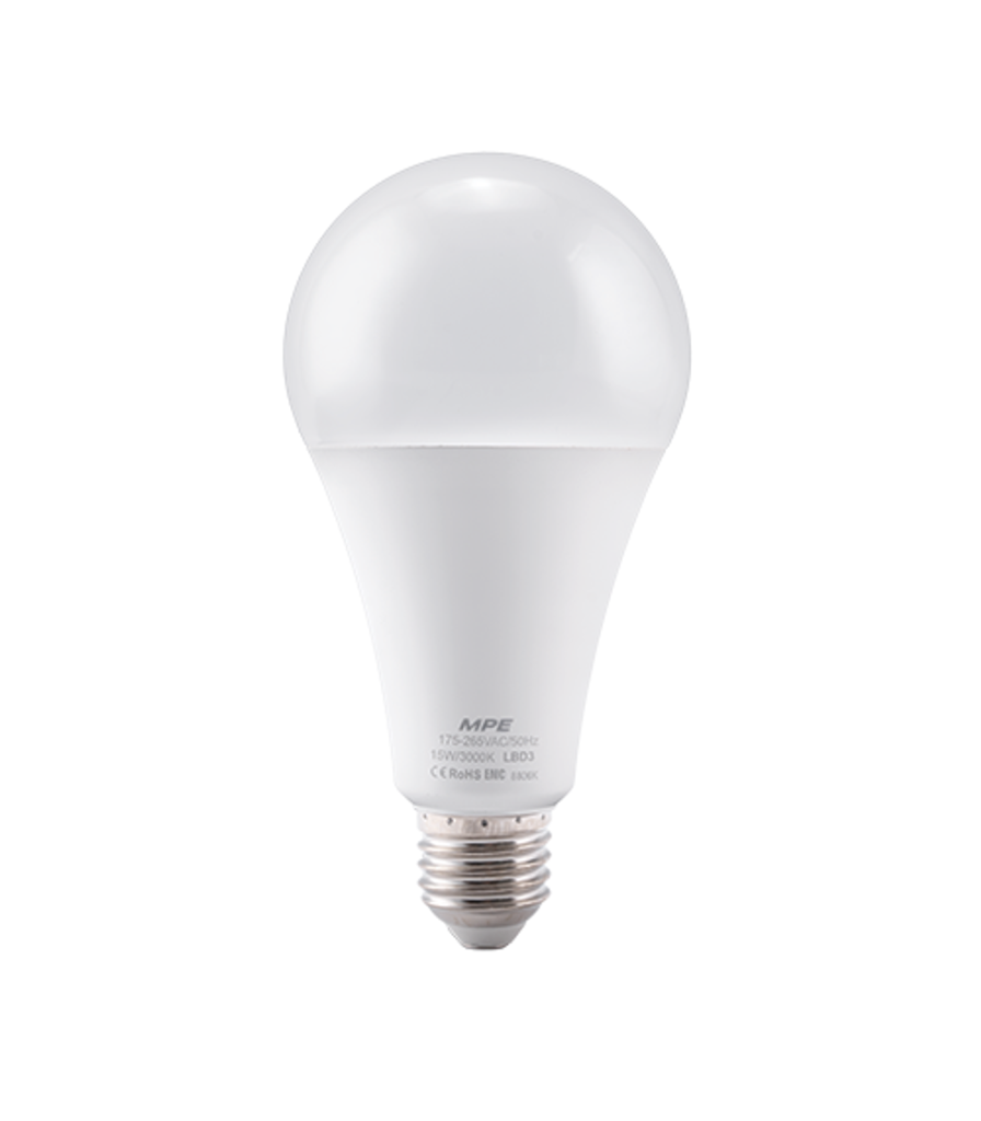 LED Bulb chống ẩm 15W ánh sáng vàng LBD3-15V LBD3-15V MPE