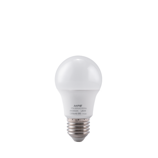 LED Bulb chống ẩm 5W ánh sáng trắng LBD3-5T LBD3-5T MPE