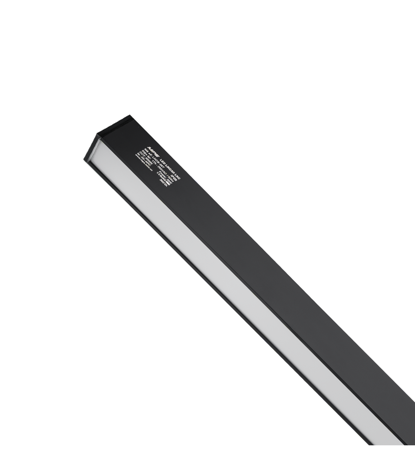 LNCB-38T-0-78 LED thanh điểm nối có đèn thân đen 38W ánh sáng trắng LNCB-38T LNCB-38T MPE