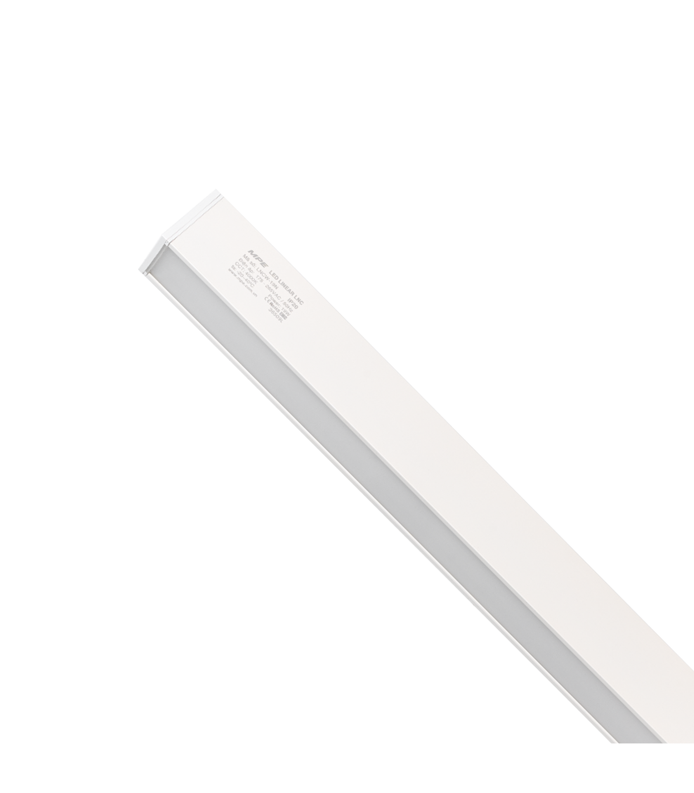 LNCW-19N-0-78 LED thanh điểm nối có đèn thân trắng 19W ánh sáng trung tính LNCW-19N LNCW-19N MPE