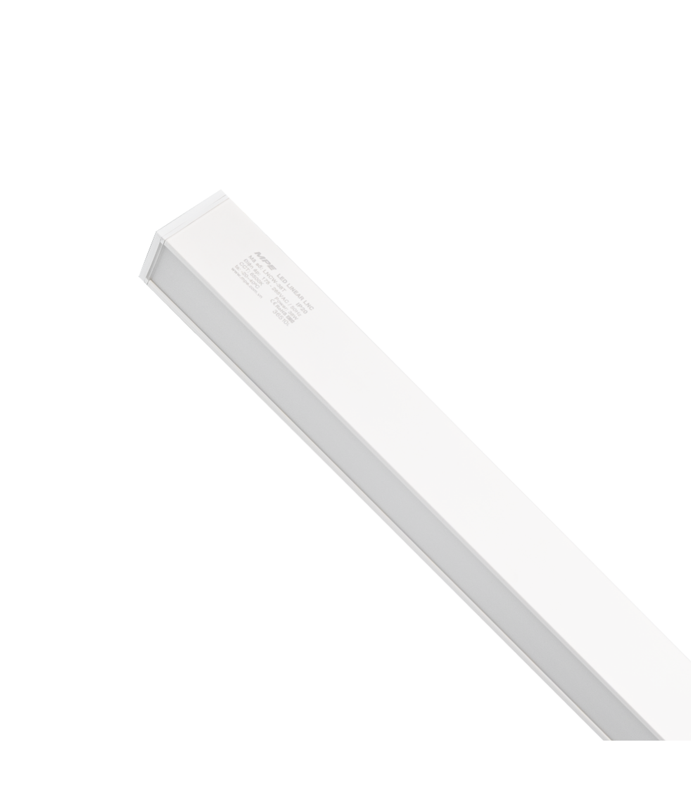 LNCW-38T-0-78 LED thanh điểm nối có đèn thân trắng 38W ánh sáng trắng LNCW-38T LNCW-38T MPE