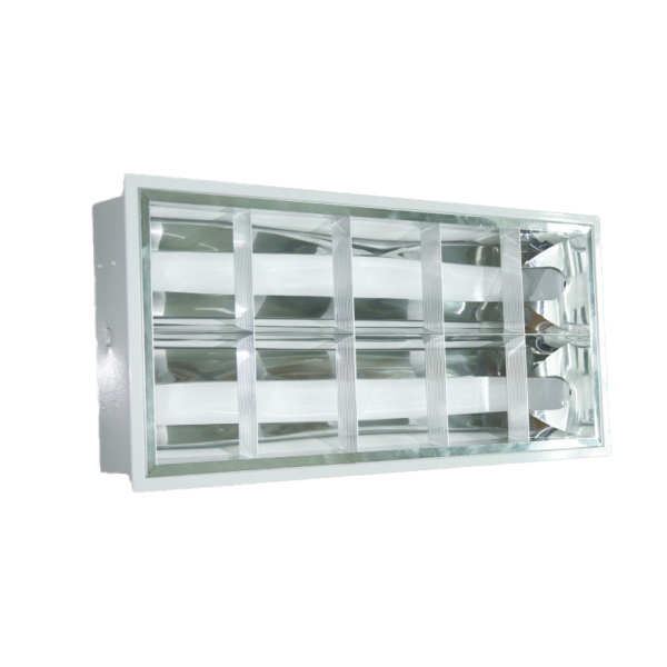 Máng đèn xương cá âm trần 2 bóng 0.6m (không bao gồm bóng MAT 218 MPE
