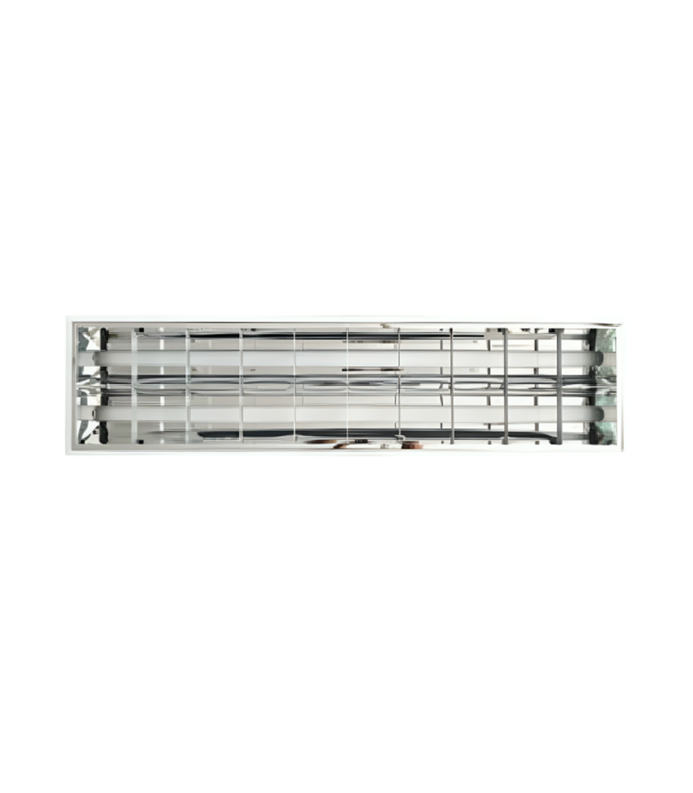 MAT-236-0-78 Máng đèn xương cá âm trần 2 bóng 1.2m (không bao gồm bóng MAT 236 MPE