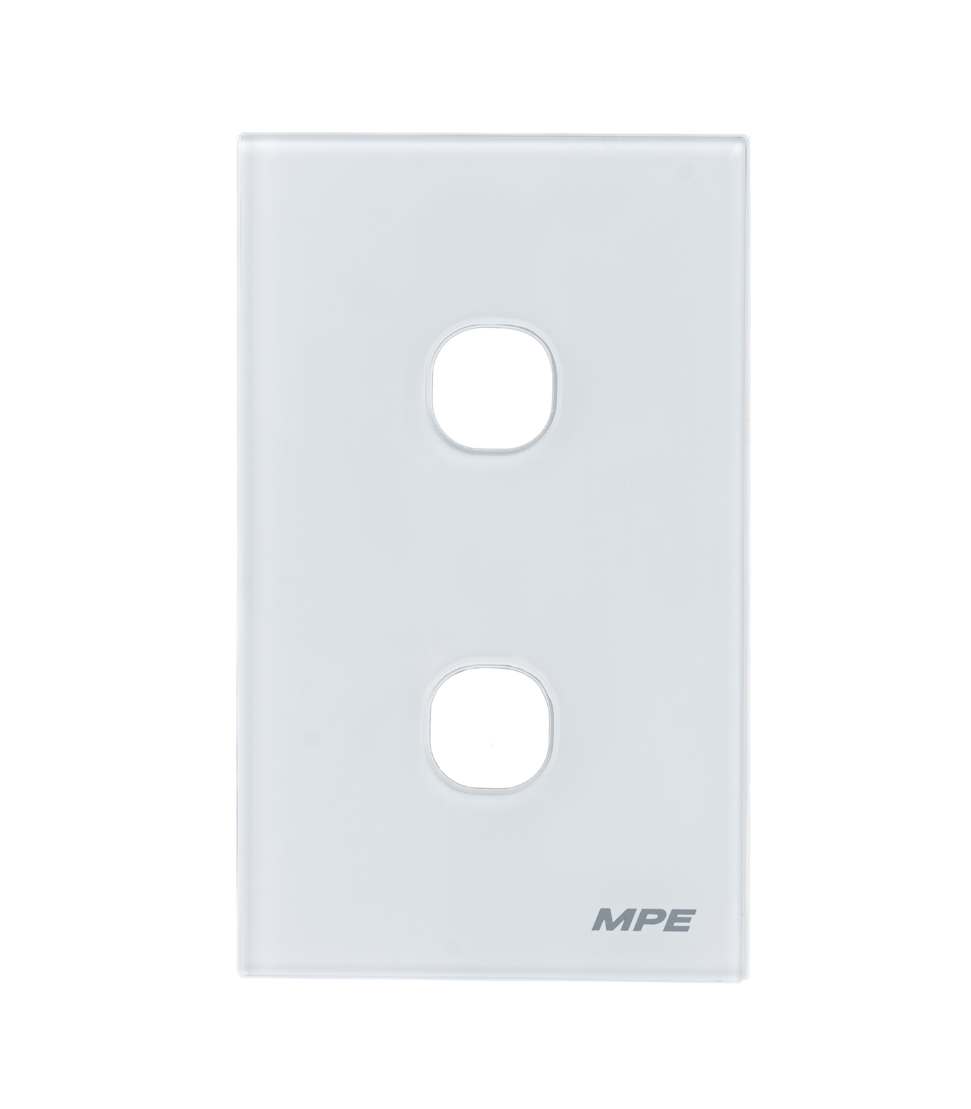 MAT2-SC-0-78 Mặt 2 lỗ gắn hạt mạng LAN, TEL, TV dùng cho thiết bị rời A30 mã MAT2/SC MAT2/SC MPE