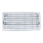 Bộ máng xương cá LED Tube thuỷ tinh 2 bóng 0.6m ánh sáng trắng MATL-210T MATL-210T MPE