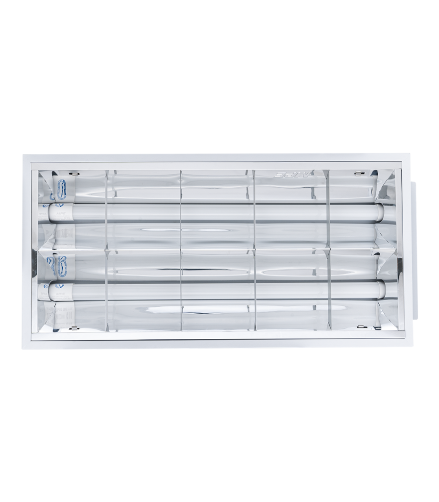 Bộ máng xương cá LED Tube thuỷ tinh 2 bóng 0.6m ánh sáng trắng MATL-210T MATL-210T MPE