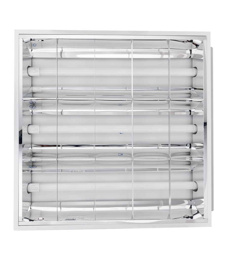 Bộ máng xương cá LED Tube thuỷ tinh 3 bóng 0.6m ánh sáng trắng MATL-310T MATL-310T MPE