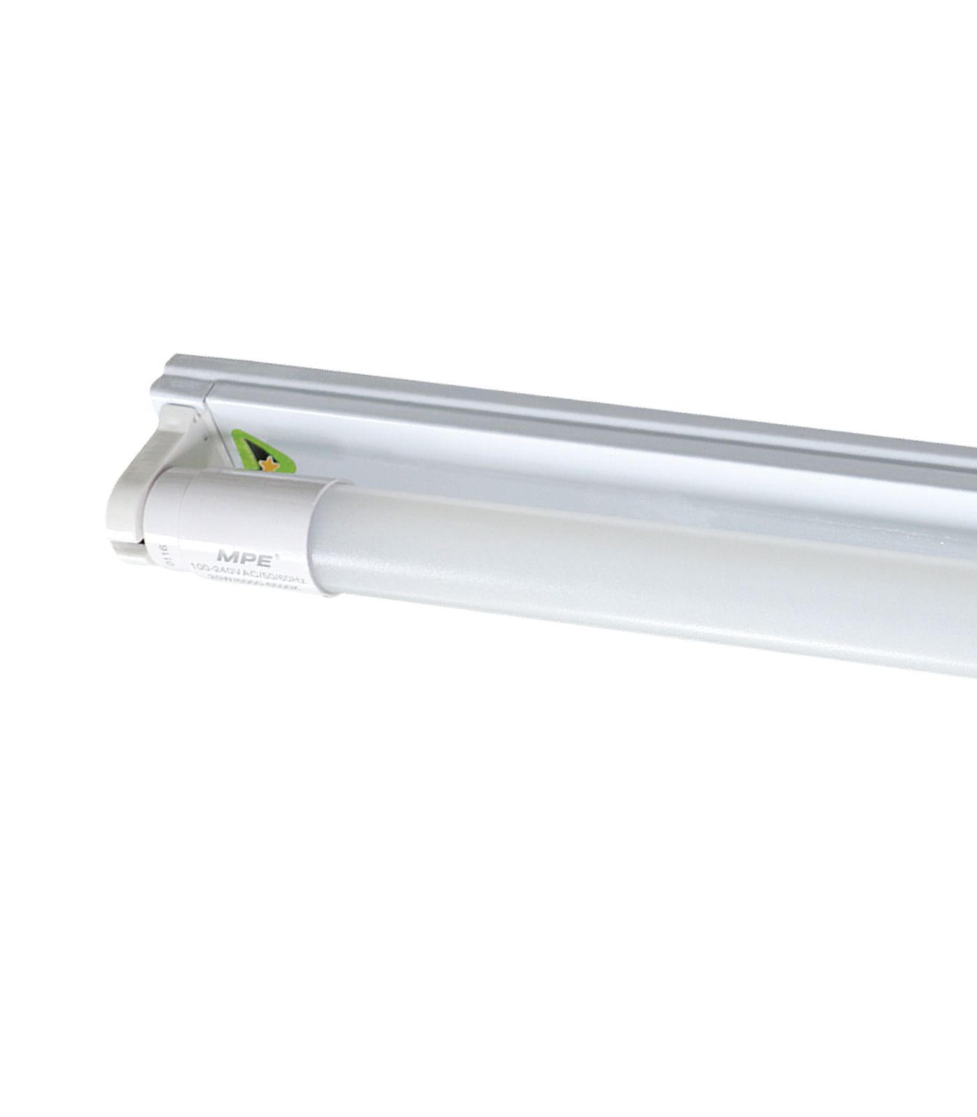 MGT-120V-0-78 Bộ máng LED Tube thuỷ tinh 1x18W 1.2m ánh sáng vàng MGT-120V MGT-120V MPE