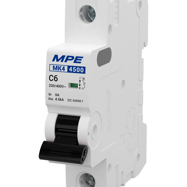 Cầu dao tự động MK4 1 cực, 10A, 4.5kA mã MK4-C110 MK4-C110 MPE