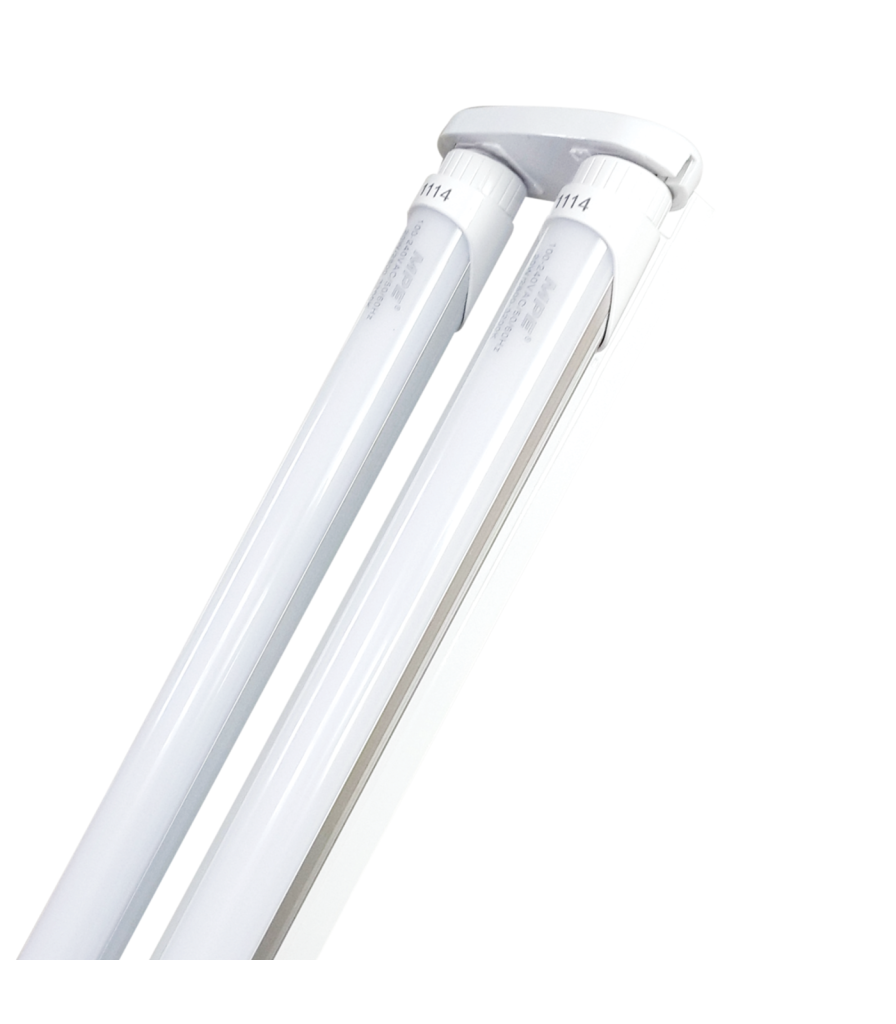 Bộ máng LED Tube nhôm 2x10W 0.6m ánh sáng vàng MLT-210V MLT-210V MPE