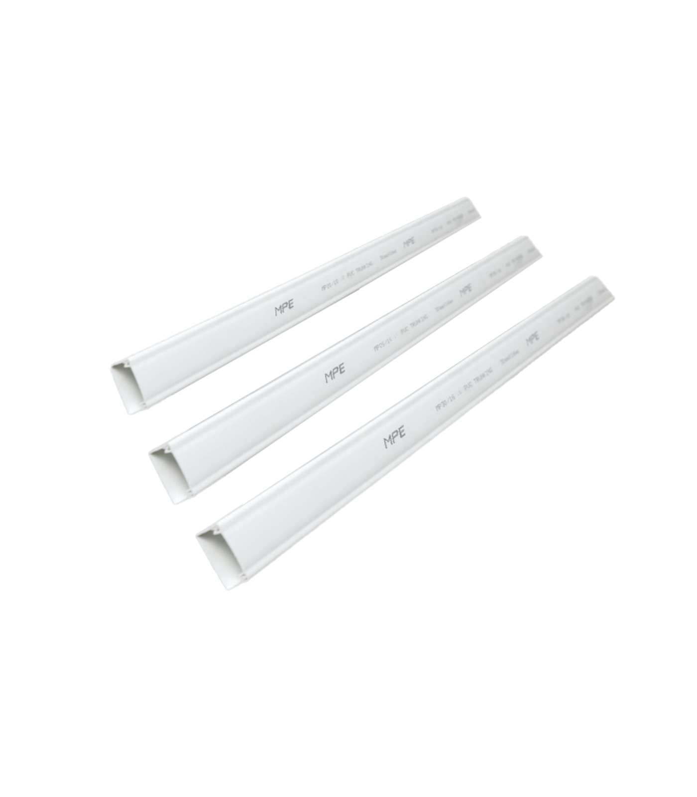MP-20-10-0-78 Ống luồn dẹp 20x10mm, dài 1.7m mã MP 20/10 MP 20/10 MPE