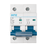 Cầu dao tự động MCB 2 cực, 100A, 10kA mã MP10-C2100 MP10-C2100 MPE