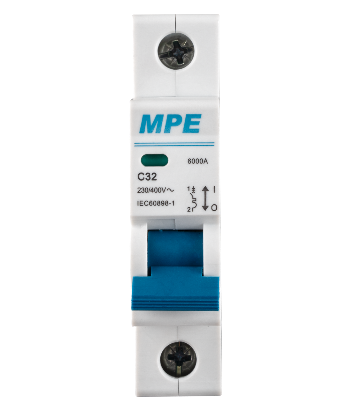 MP6-C132-0-78 Cầu dao tự động MCB 1 cực, 32A, 6kA mã MP6-C132 MP6-C132 MPE