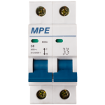 Cầu dao tự động MCB 2 cực, 6A, 6kA mã MP6-C206 MP6-C206 MPE