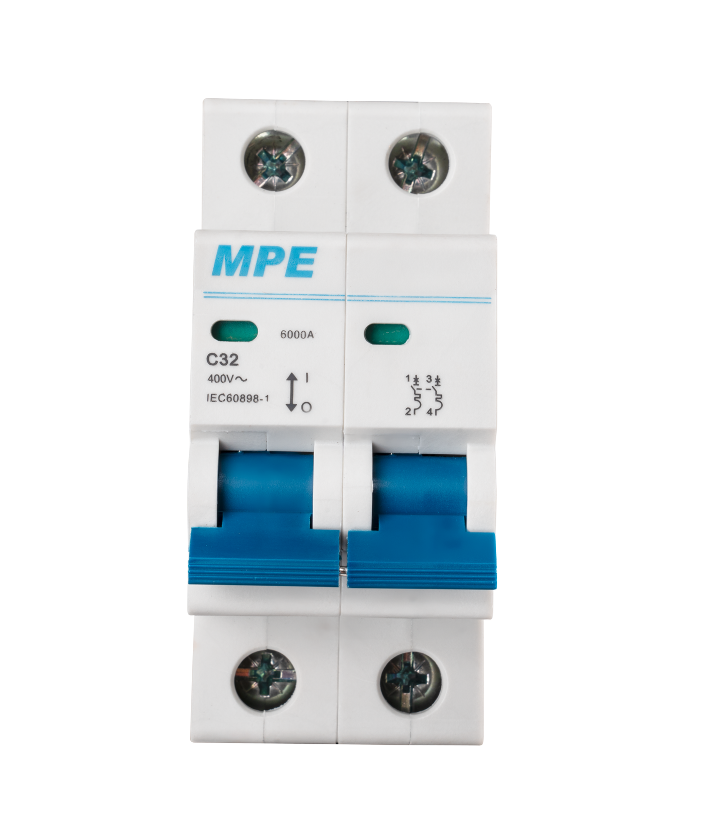 MP6-C232-0-78 Cầu dao tự động MCB 2 cực, 32A, 6kA mã MP6-C232 MP6-C232 MPE