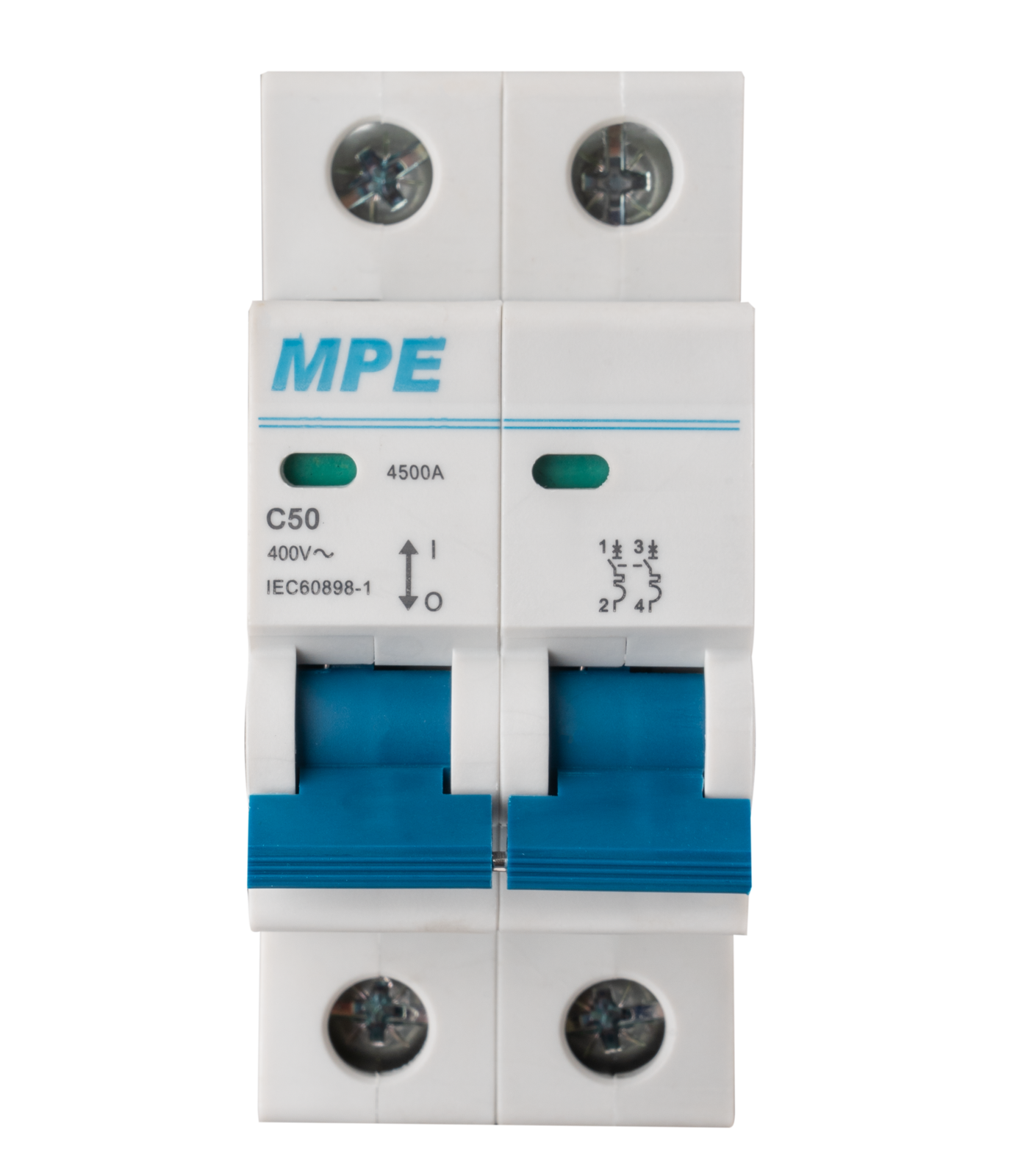 MP6-C250-0-78 Cầu dao tự động MCB 2 cực, 50A, 6kA mã MP6-C250 MP6-C250 MPE
