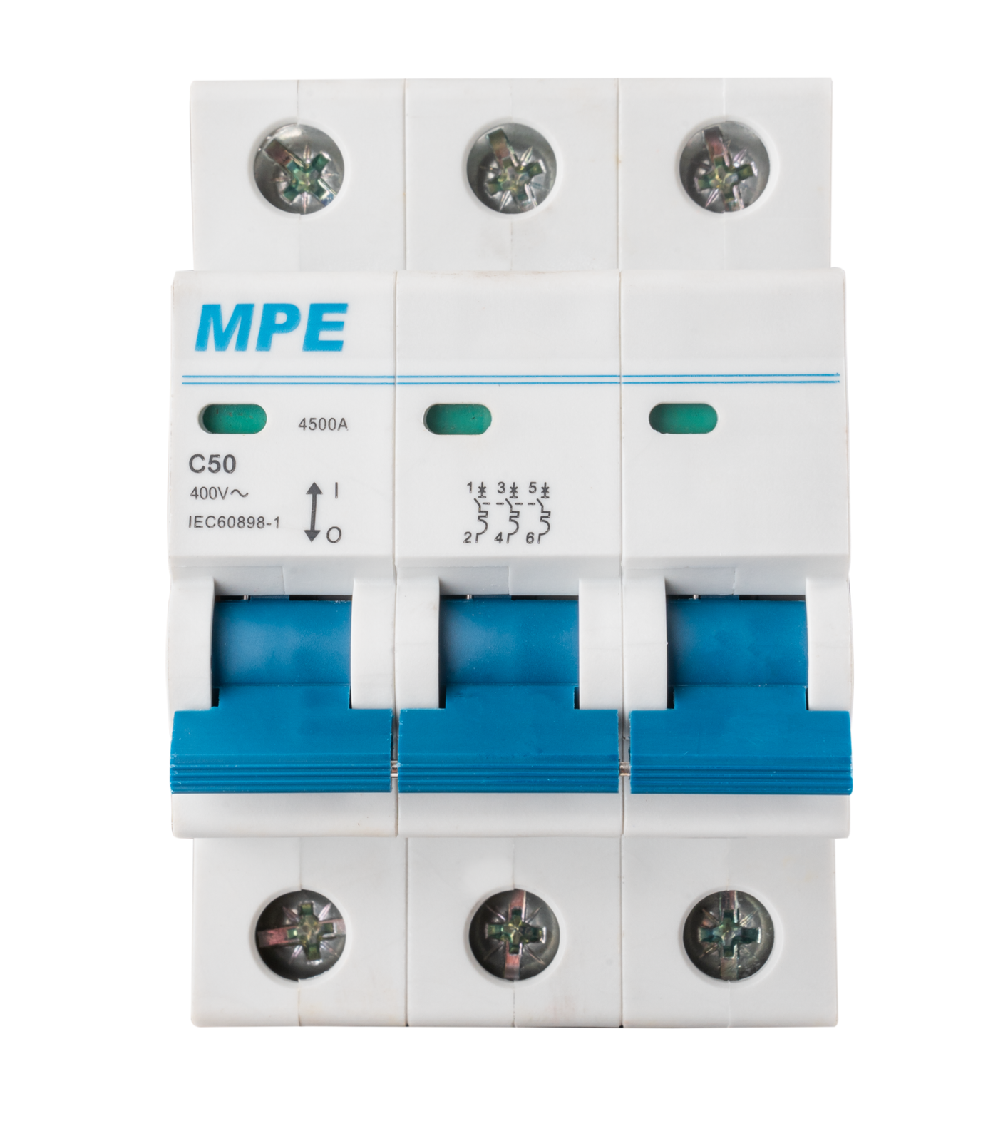 MP6-C350-0-78 Cầu dao tự động MCB 3 cực, 50A, 6kA mã MP6-C350 MP6-C350 MPE