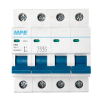 Cầu dao tự động MCB 4 cực, 63A, 6kA mã MP6-C463 MP6-C463 MPE