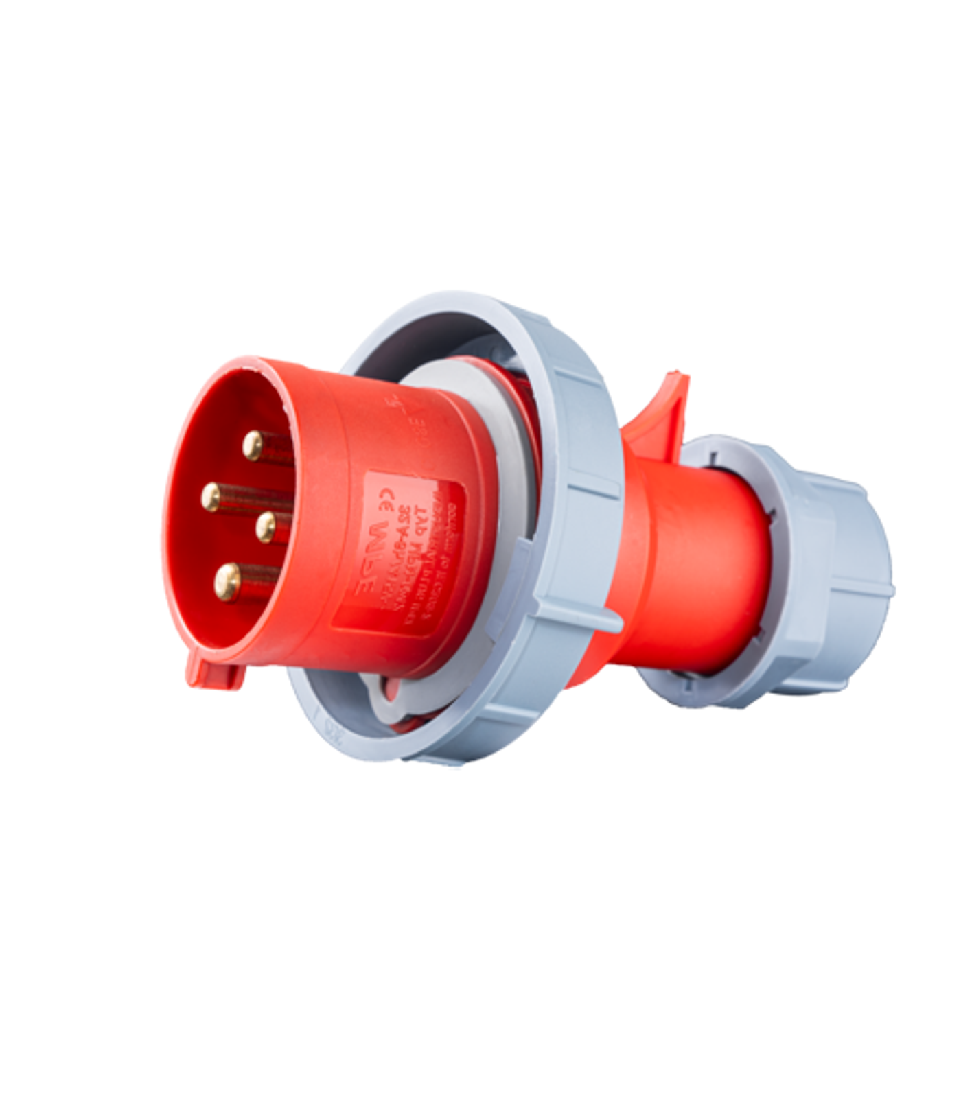 MPN-0242-0-78 Phích cắm loại di động có kẹp giữ dây 4 cực, 32A, IP67 mã MPN-0242 MPN-0242 MPE