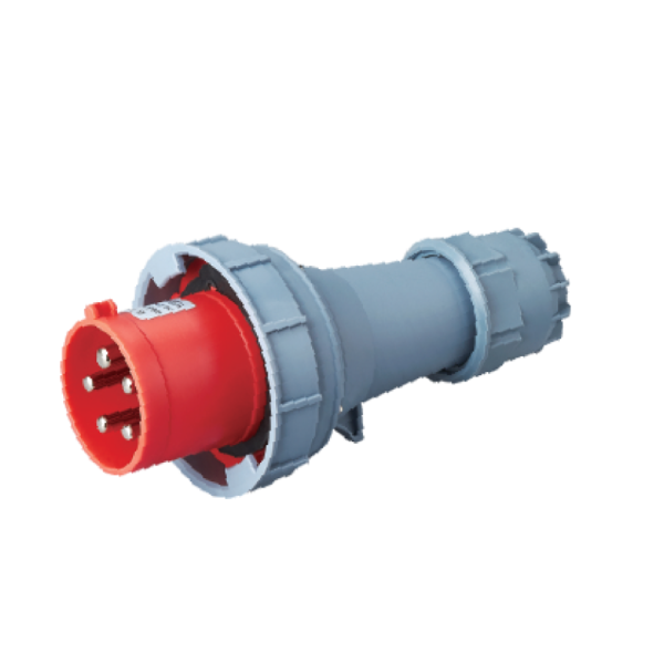 Phích cắm loại di động có kẹp giữ dây 5 cực, 63A, IP67 mã MPN-0352 MPN-0352 MPE