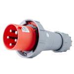 Phích cắm loại di động có kẹp giữ dây 5 cực, 125A, IP67 mã MPN-045K MPN-045K MPE