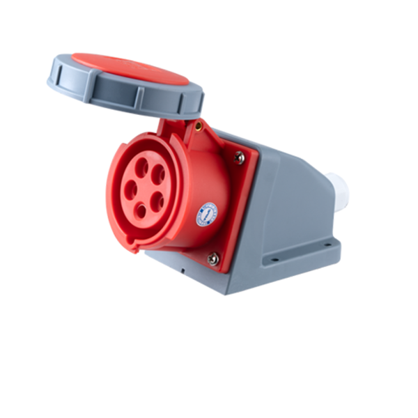 Ổ cắm cố định bắt trên tường 5 cực, 16A, IP67 mã MPN-1152 MPN-1152 MPE