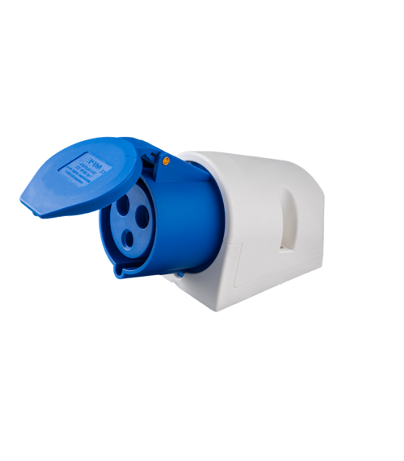 MPN-123-0-78 Ổ cắm cố định bắt trên tường 3 cực, 32A, IP44 mã MPN-123 MPN-123 MPE