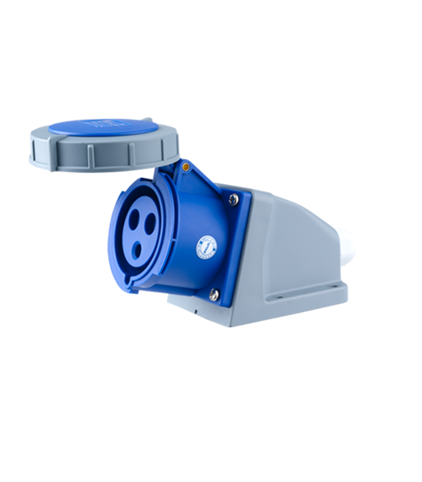 MPN-1232-0-78 Ổ cắm cố định bắt trên tường 3 cực, 32A, IP67 mã MPN-1232 MPN-1232 MPE
