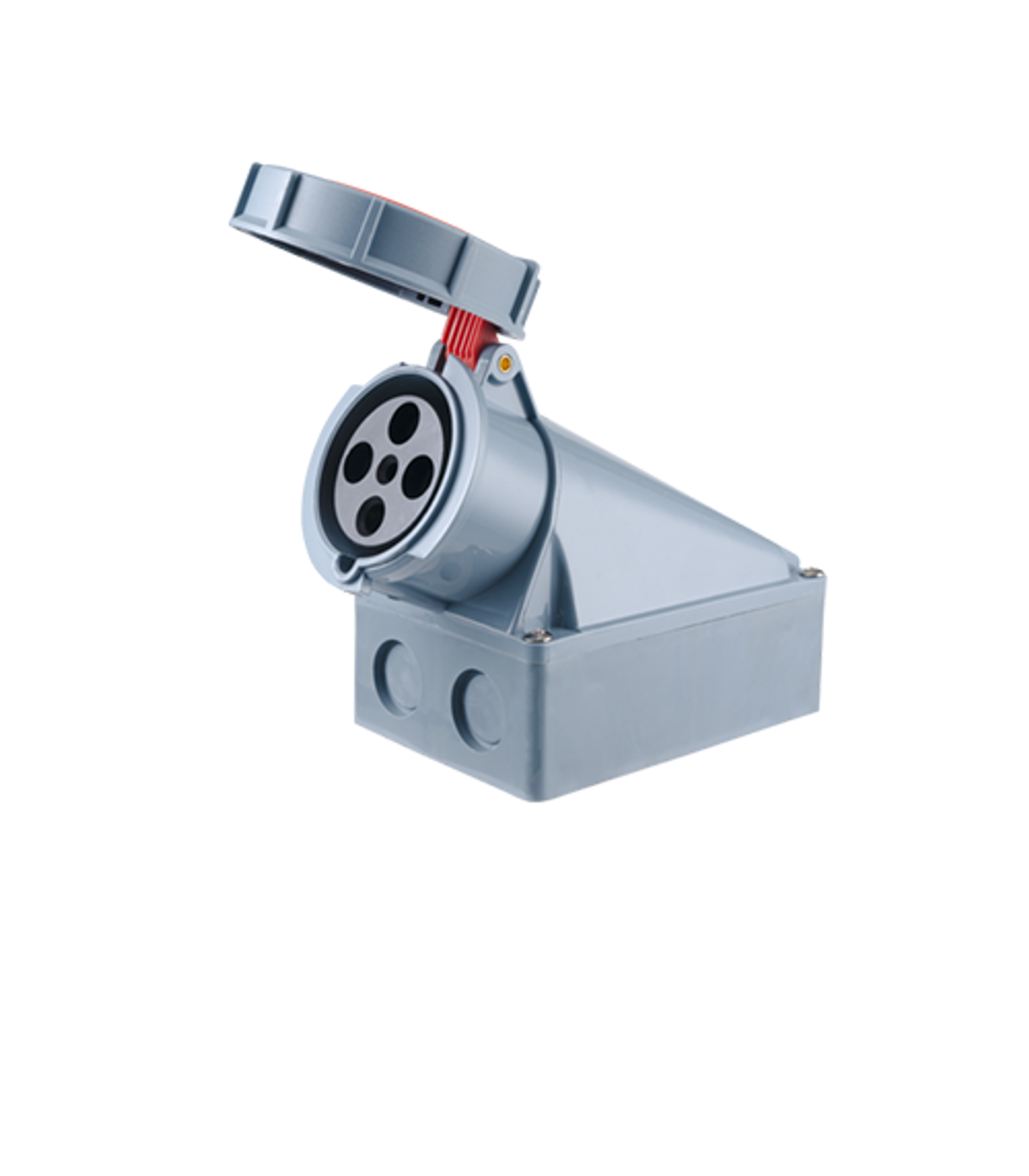 MPN-1342-0-78 Ổ cắm cố định bắt trên tường 4 cực, 63A, IP67 mã MPN-1342 MPN-1342 MPE