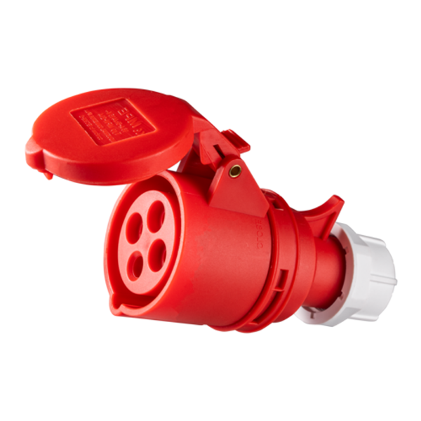 Ổ cắm di động có kẹp giữ dây 4 cực, 16A, IP44 mã MPN-214 MPN-214 MPE