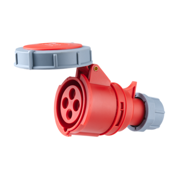 Ổ cắm di động có kẹp giữ dây 4 cực, 16A, IP67 mã MPN-2142 MPN-2142 MPE