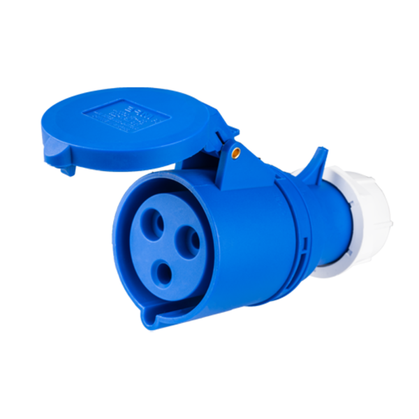Ổ cắm di động có kẹp giữ dây 3 cực, 32A, IP44 mã MPN-223 MPN-223 MPE