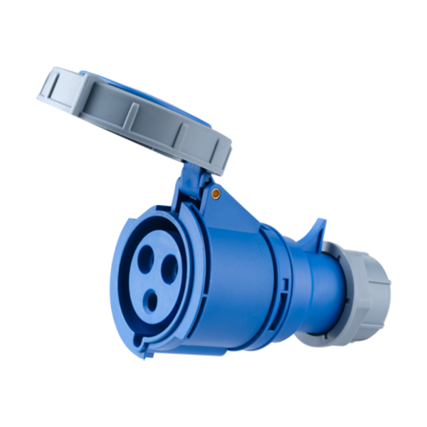 Ổ cắm di động có kẹp giữ dây 3 cực, 32A, IP67 mã MPN-2232 MPN-2232 MPE