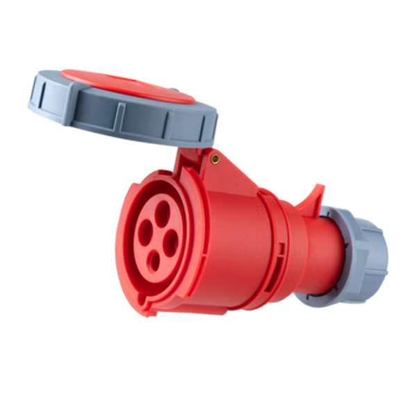 Ổ cắm di động có kẹp giữ dây 4 cực, 32A, IP67 mã MPN-2242 MPN-2242 MPE
