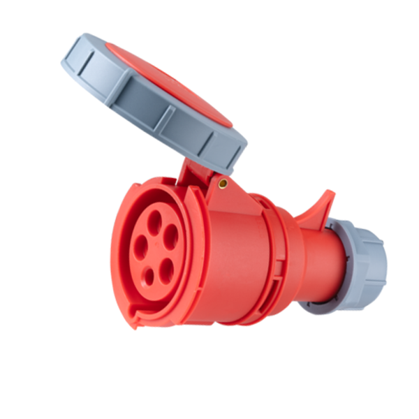 Ổ cắm di động có kẹp giữ dây 5 cực, 32A, IP67 mã MPN-2252 MPN-2252 MPE