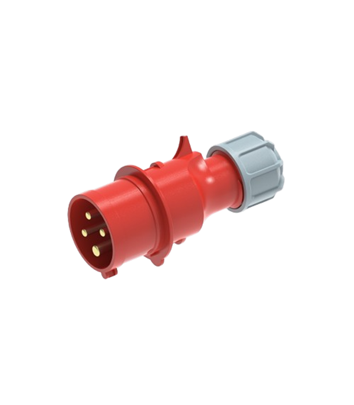 MPN2-014-0-78 Phích cắm loại di động có kẹp giữ dây 4 cực, 16A, IP44 mã MPN2-014 MPN2-014 MPE