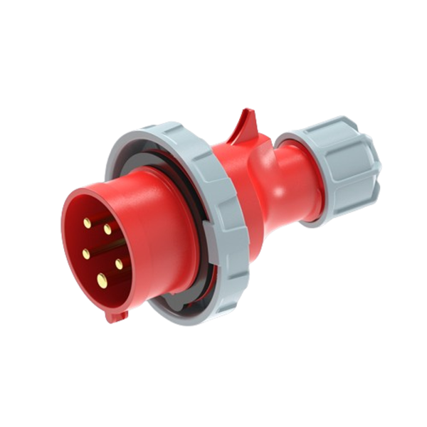Phích cắm loại di động có kẹp giữ dây 5 cực, 16A, IP67 mã MPN2-0152 MPN2-0152 MPE