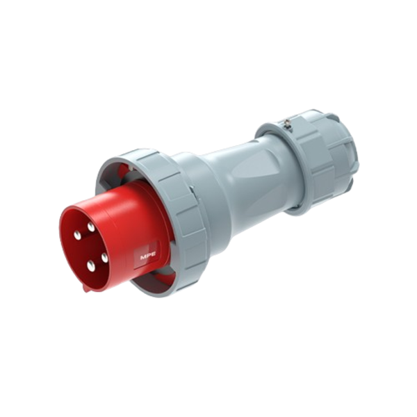 Phích cắm loại di động có kẹp giữ dây 4 cực, 125A, IP67 mã MPN2-044K MPN2-044K MPE