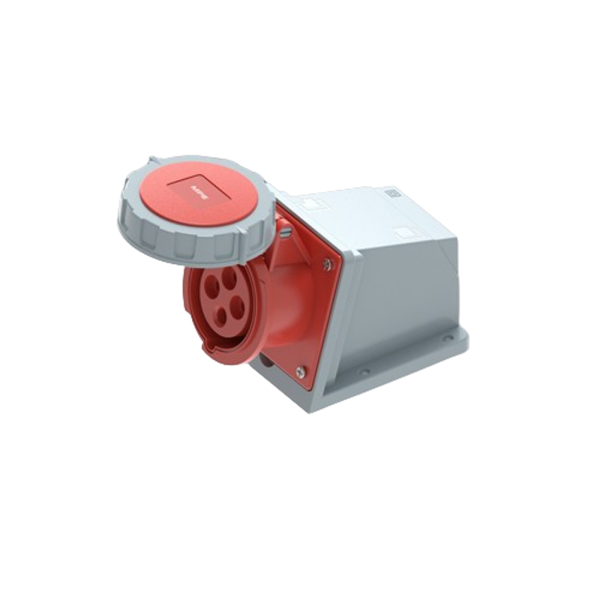 Ổ cắm cố định bắt trên tường 4 cực, 16A, IP67 mã MPN2-1142 MPN2-1142 MPE
