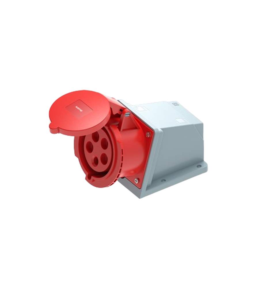 Ổ cắm cố định bắt trên tường 5 cực, 16A, IP44 mã MPN2-115 MPN2-115 MPE