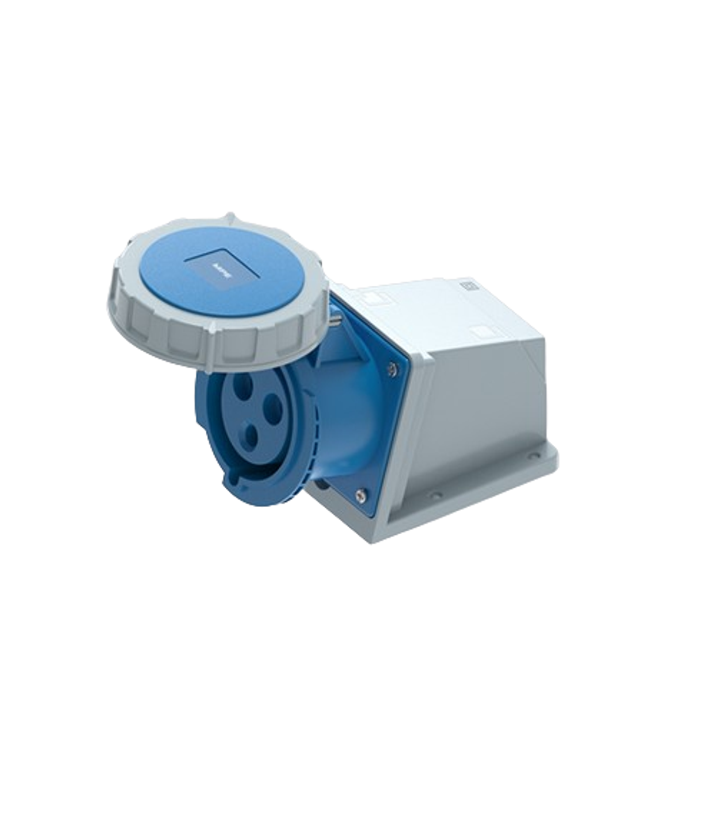 MPN2-1232-0-78 Ổ cắm cố định bắt trên tường 3 cực, 32A, IP67 mã MPN2-1232 MPN2-1232 MPE