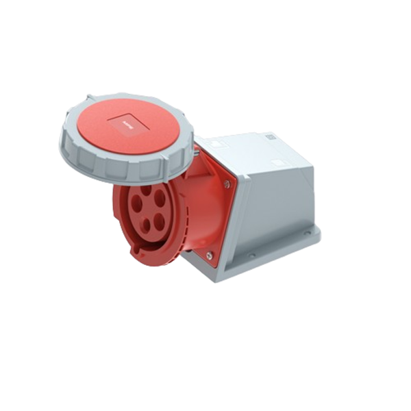 Ổ cắm cố định bắt trên tường 5 cực, 32A, IP67 mã MPN2-1252 MPN2-1252 MPE