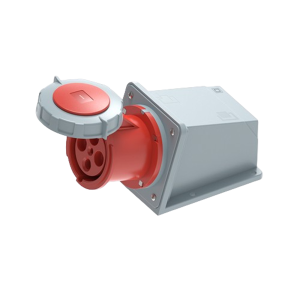 Ổ cắm cố định bắt trên tường 4 cực, 125A, IP67 mã MPN2-1442 MPN2-1442 MPE